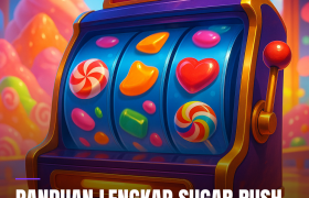 Ilustrasi game slot Sugar Rush Buy Free Spin.